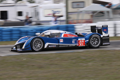 Dagens hurtigste LMP1 tid blev sat af Peugeot.